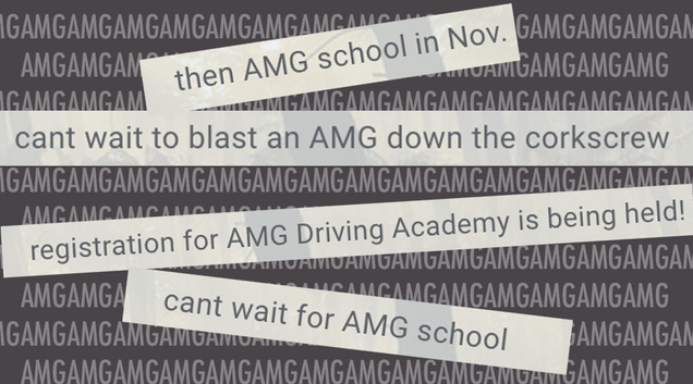 Illustration for article titled AMG driving academy review - Laguna Seca